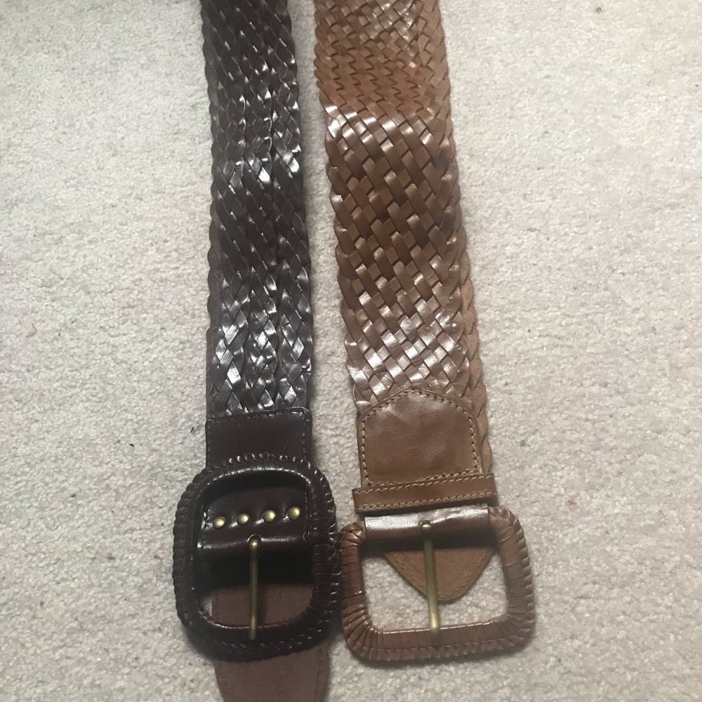 Leather belts